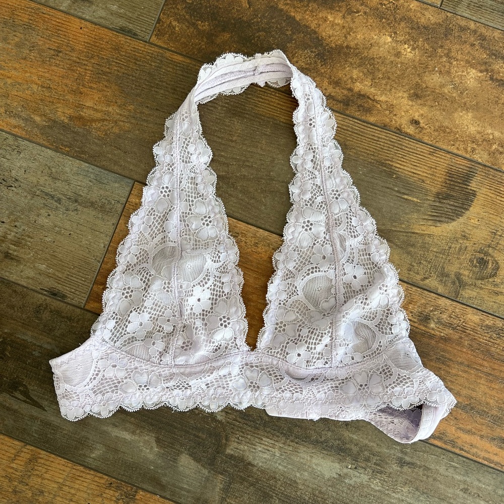 Free people intimately lavender lace bralette